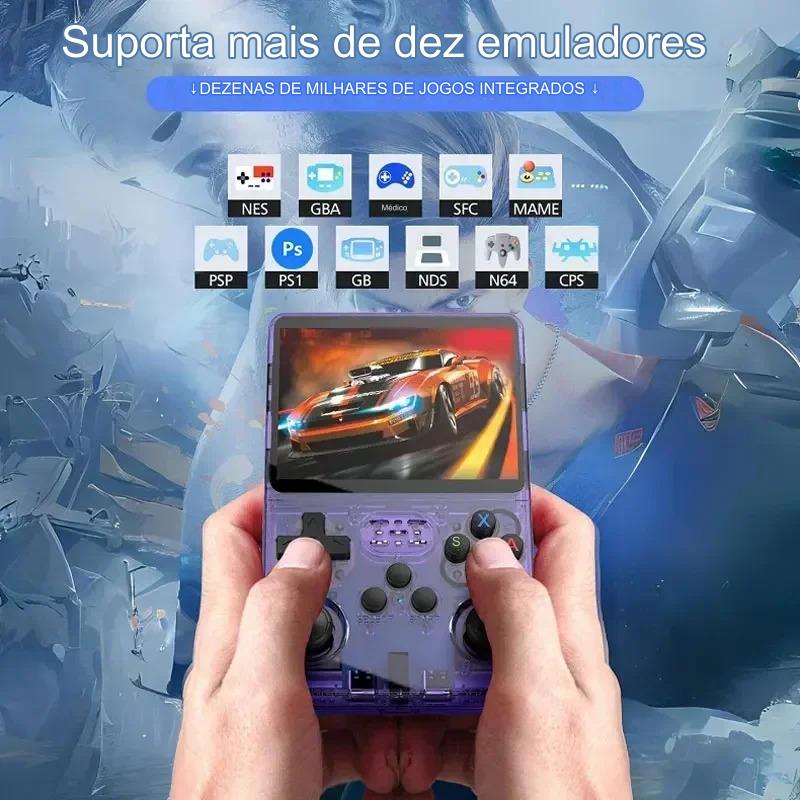 Mini Game Retro R36S 64GB 15 Mil Jogos