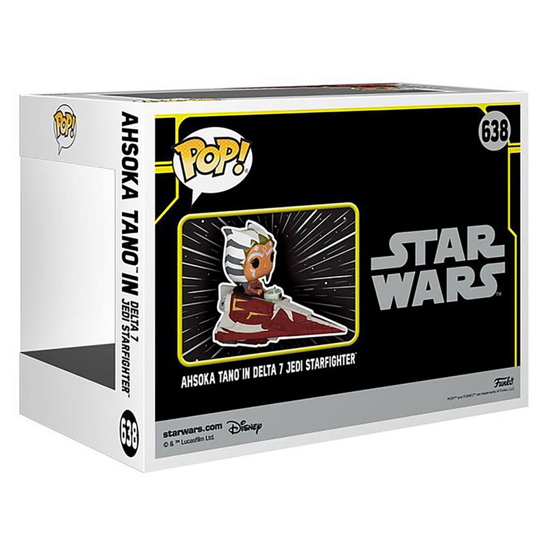 Funko POP! Star Wars Ahsoka Tano In Delta 7 Jedi Starfighter