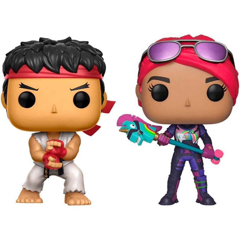 Funko POP! Fortnite Ryu & Brite Bomber Pack