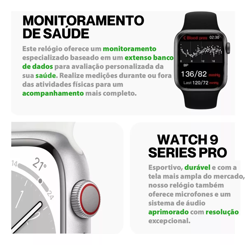 Smartwatch Iwo 16 Infinity Max Series 9