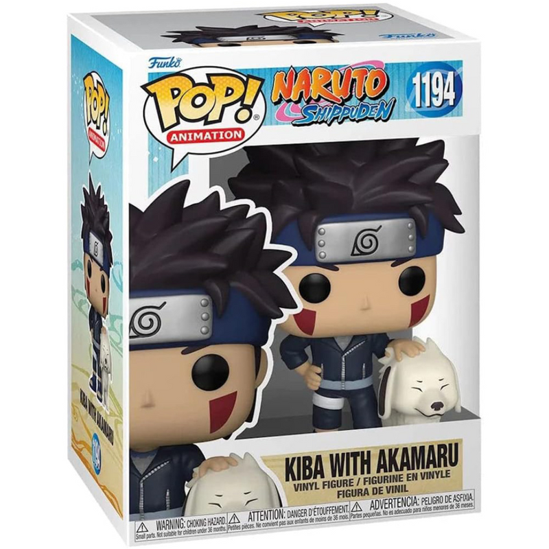 Funko POP! Naruto Shippuden Kiba With Akamaru