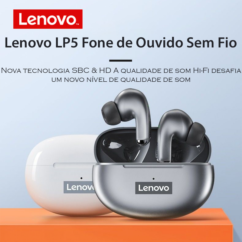 Fone de Ouvido Lenovo LP5