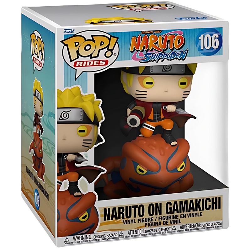 Funko POP! Naruto Shippuden Naruto On Gamakichi