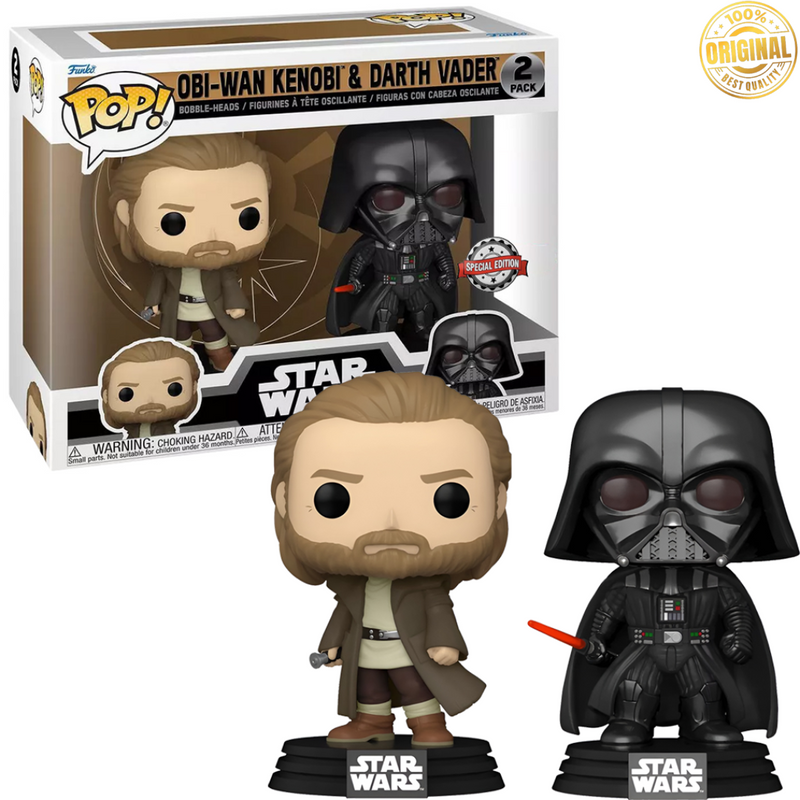 Funko POP! Star Wars Obi-Wan Kenobi & Darth Vader