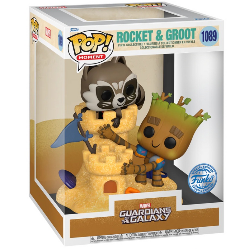 Funko POP! Guardians Of The Galaxy Rocket & Groot