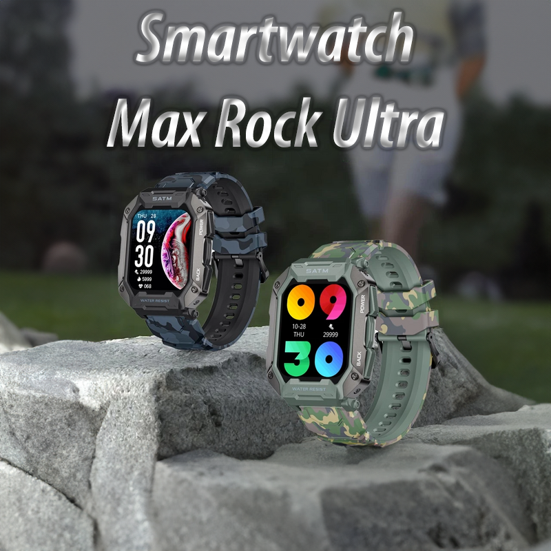 Smartwatch Max Rock Ultra + Brinde
